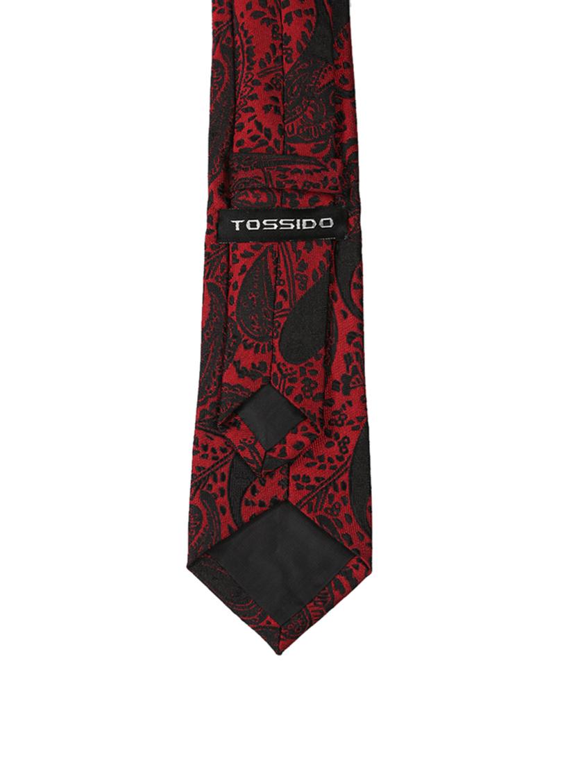 maroon microfiber tie - 15326505 - Zoom Image - 1