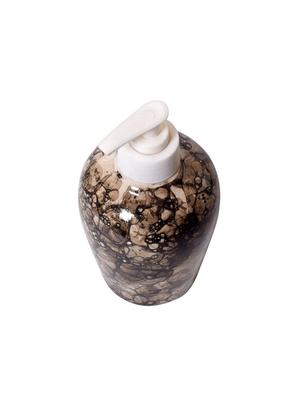 ceramic brown studio soap dispenser - 15326757 - Standard Image - 3