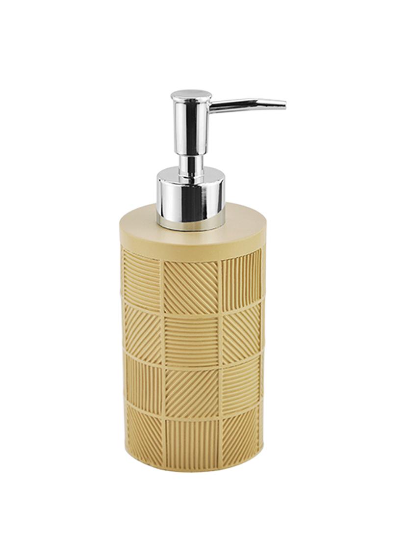 liquid soap dispenser, brown polyresin soap dispenser for kitchen, bathroom or common basin - 15327162 - Zoom Image - 2
