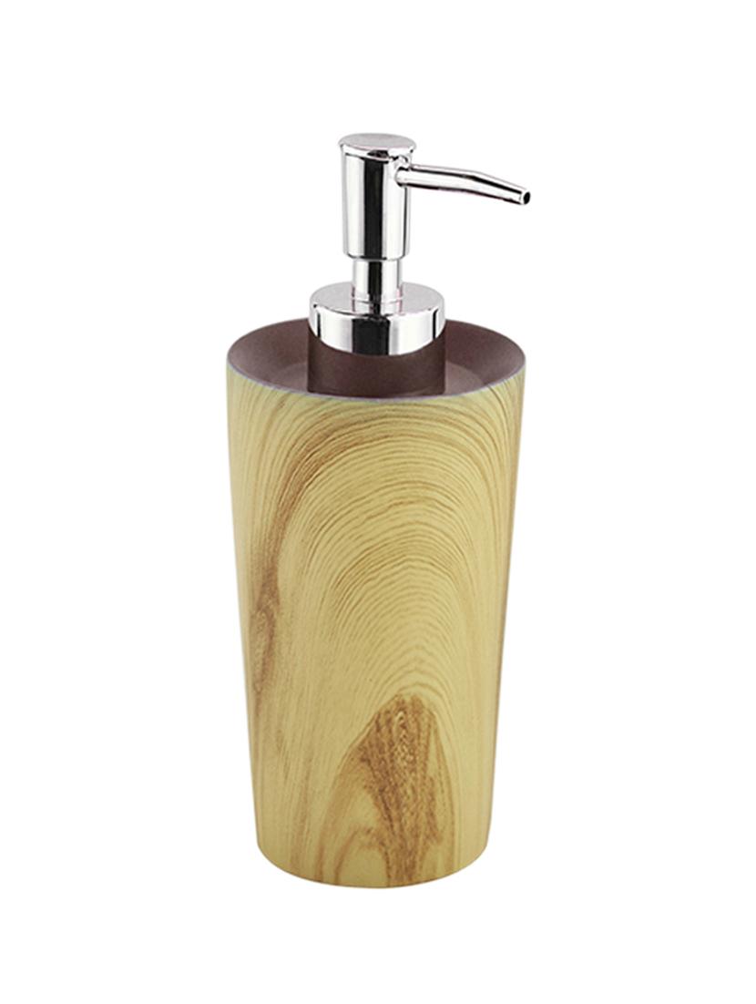 liquid soap dispenser, brown polyresin soap dispenser for kitchen, bathroom or common basin - 15327179 - Zoom Image - 2