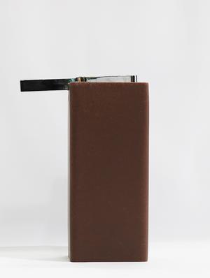 liquid soap dispenser, brown polyresin soap dispenser for kitchen, bathroom or common basin - 15327189 - Standard Image - 2
