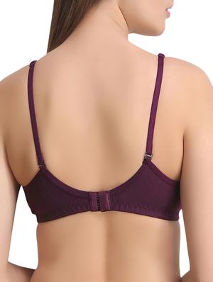 set of 3 contrast bow patch bras - 15327422 - Standard Image - 5
