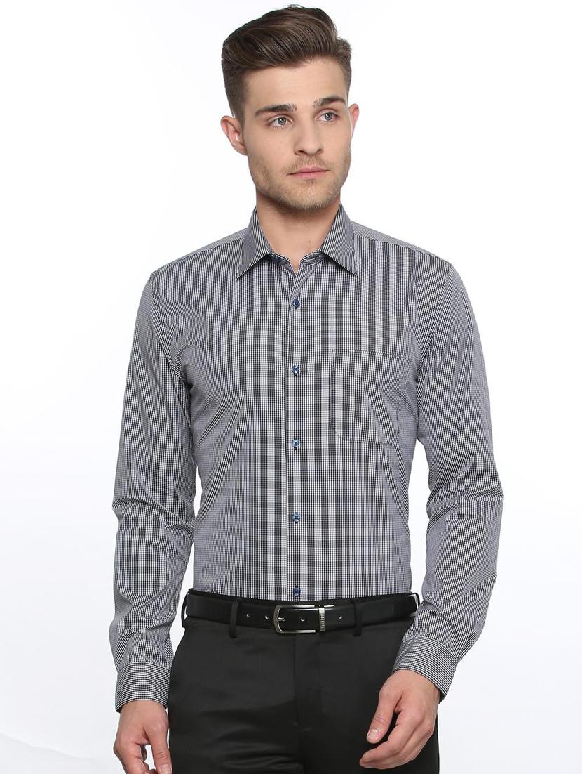 black cotton formal shirt - 15327489 - Zoom Image - 1