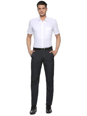 white cotton formal shirt - 15327512 - Standard Image - 3