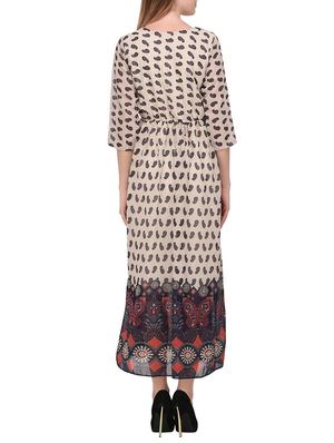paisley print a-line maxi dress - 15328080 - Standard Image - 3