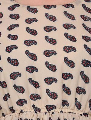 paisley print a-line maxi dress - 15328080 - Standard Image - 4