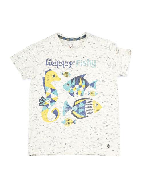 white cotton tshirt - 15328102 - Standard Image - 1