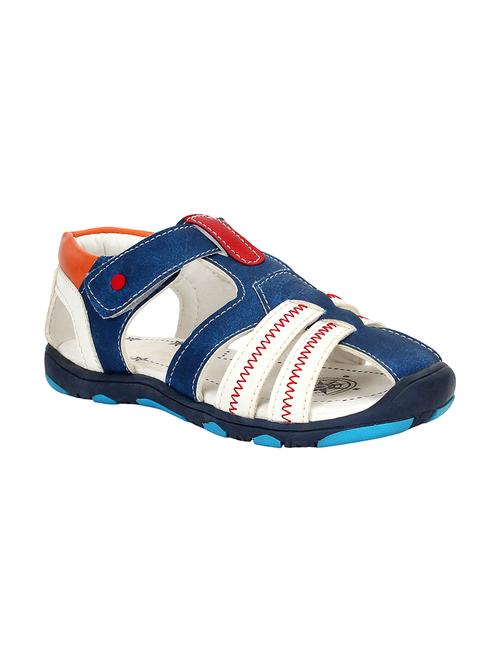 blue leatherette sandals - 15328691 - Standard Image - 1