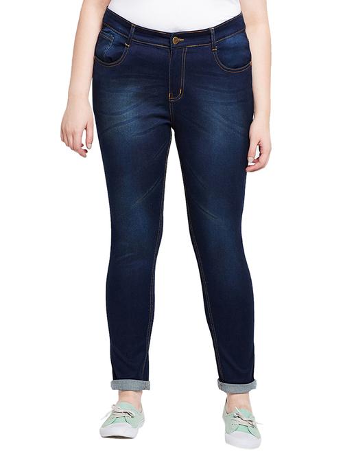 stone washed plus jeans - 15330955 - Very Small Image - 1