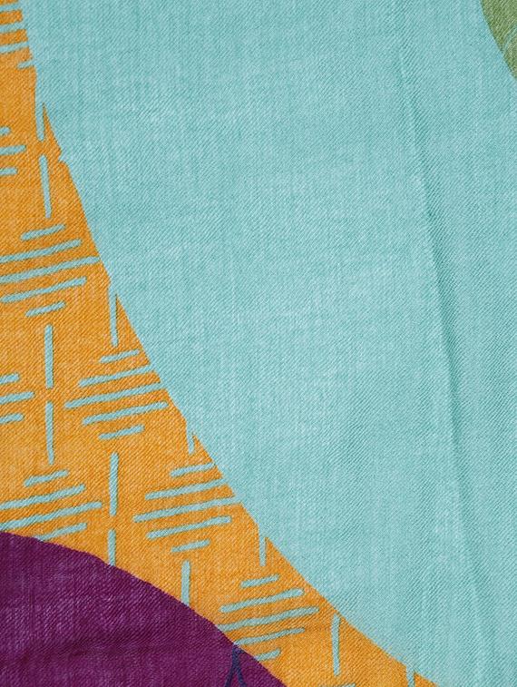 multi colored woolen stole - 15331381 - Zoom Image - 2