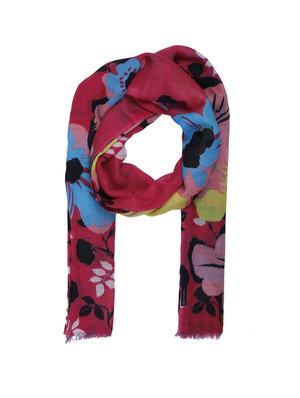 floral woolen stole - 15331393 - Standard Image - 2