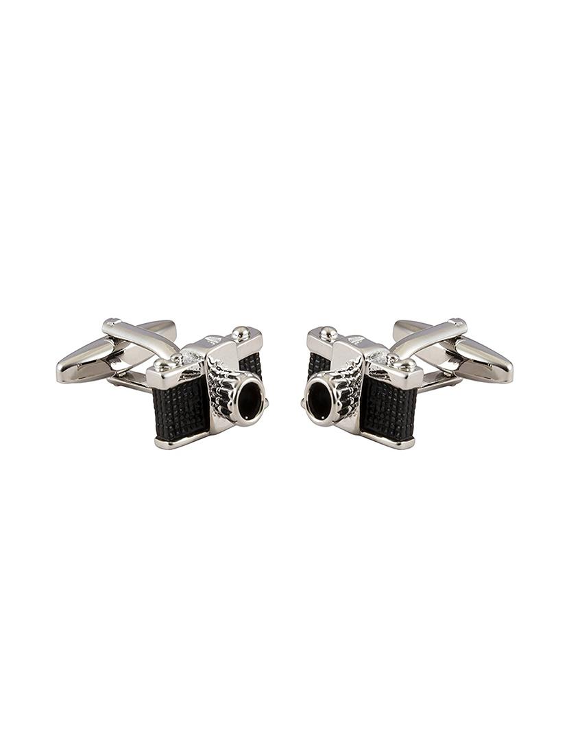 black metal cufflink - 15332017 - Zoom Image - 1