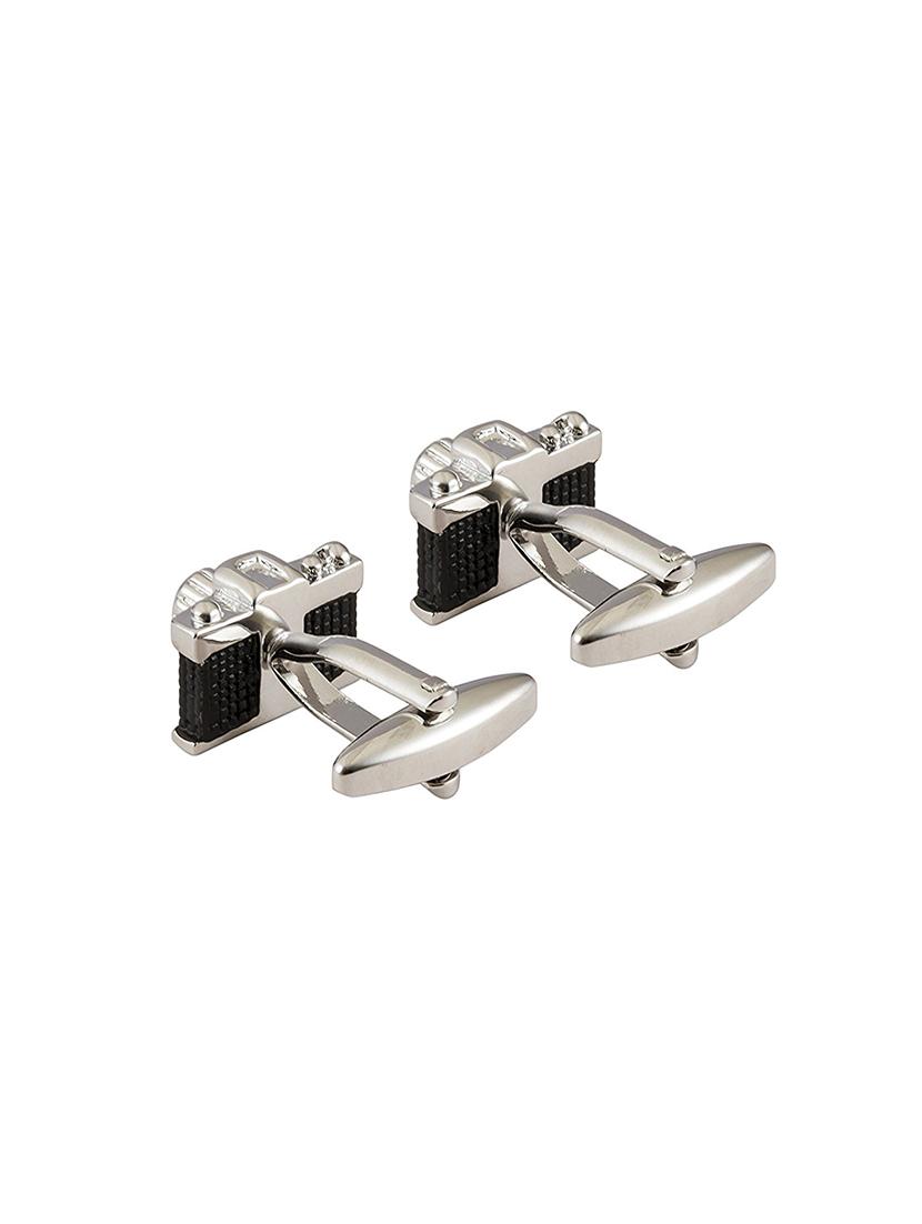 black metal cufflink - 15332017 - Zoom Image - 2