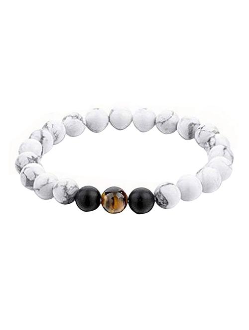 white metal alloy bracelet - 15332166 - Standard Image - 1
