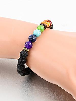 black metal alloy bracelet - 15332171 - Standard Image - 2