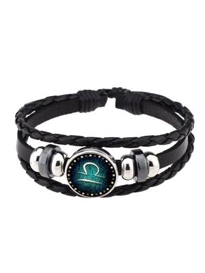 black leather bracelet - 15332187 - Standard Image - 2
