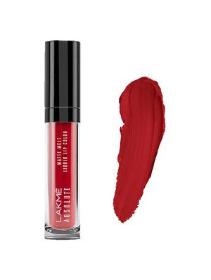 Lakme Absolute Matte Melt Liquid Lip Color (Firestarter Red) - 15332811 - Standard Image - 1