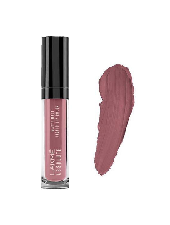 Lakme Absolute Matte Melt Liquid Lip Color (Mild Mauve) - 15332815 - Zoom Image - 1