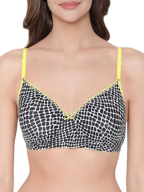 black printed t-shirt bra - 15332869 - Very Small Image - 1