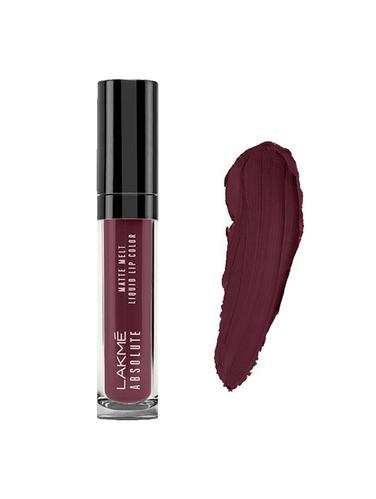 Lakme Absolute Matte Melt Liquid Lip Color (Wine n Dine) - 15332946 - Very Small Image - 1