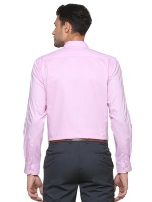 pink cotton formal shirt - 15333412 - Standard Image - 2