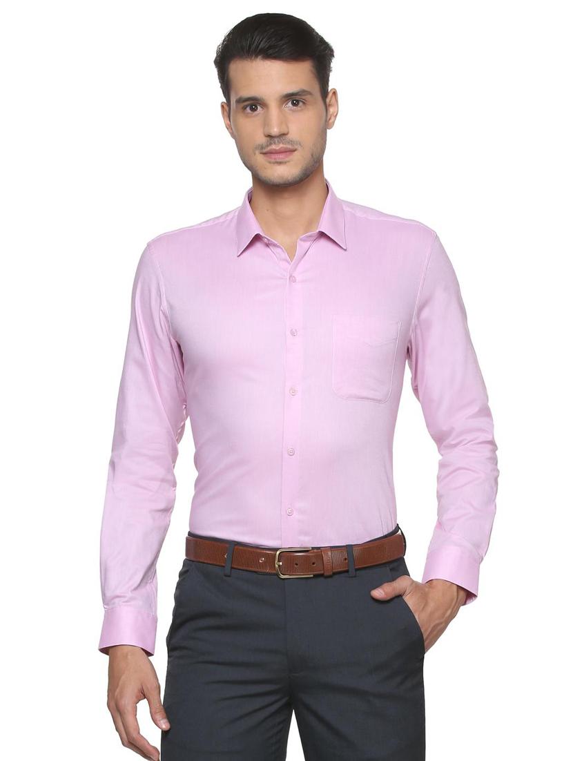 pink cotton formal shirt - 15333412 - Zoom Image - 1