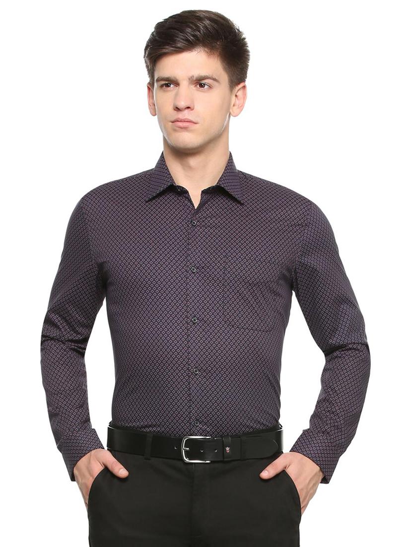 black cotton formal shirt - 15333425 - Zoom Image - 1