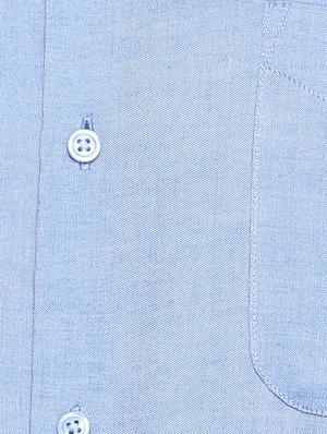 blue cotton formal shirt - 15333426 - Standard Image - 4