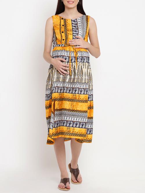 drawstring detail maternity dress - 15333508 - Standard Image - 1
