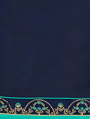 embroidered unstitched churidaar suit - 15333548 - Standard Image - 5