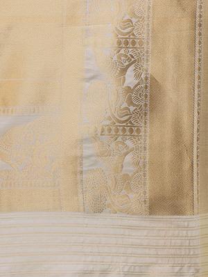 zari banarasi saree with blouse - 15333680 - Standard Image - 4