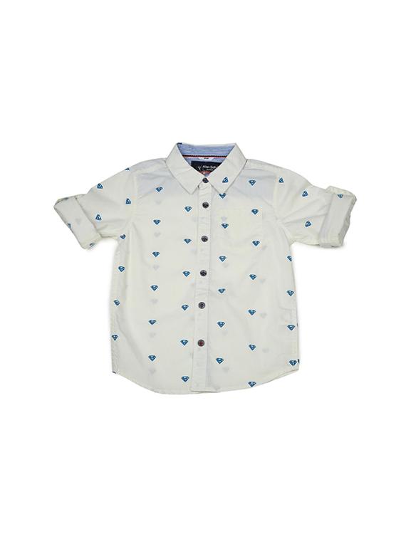 pocket patched quirky print shirt - 15334168 - Zoom Image - 1