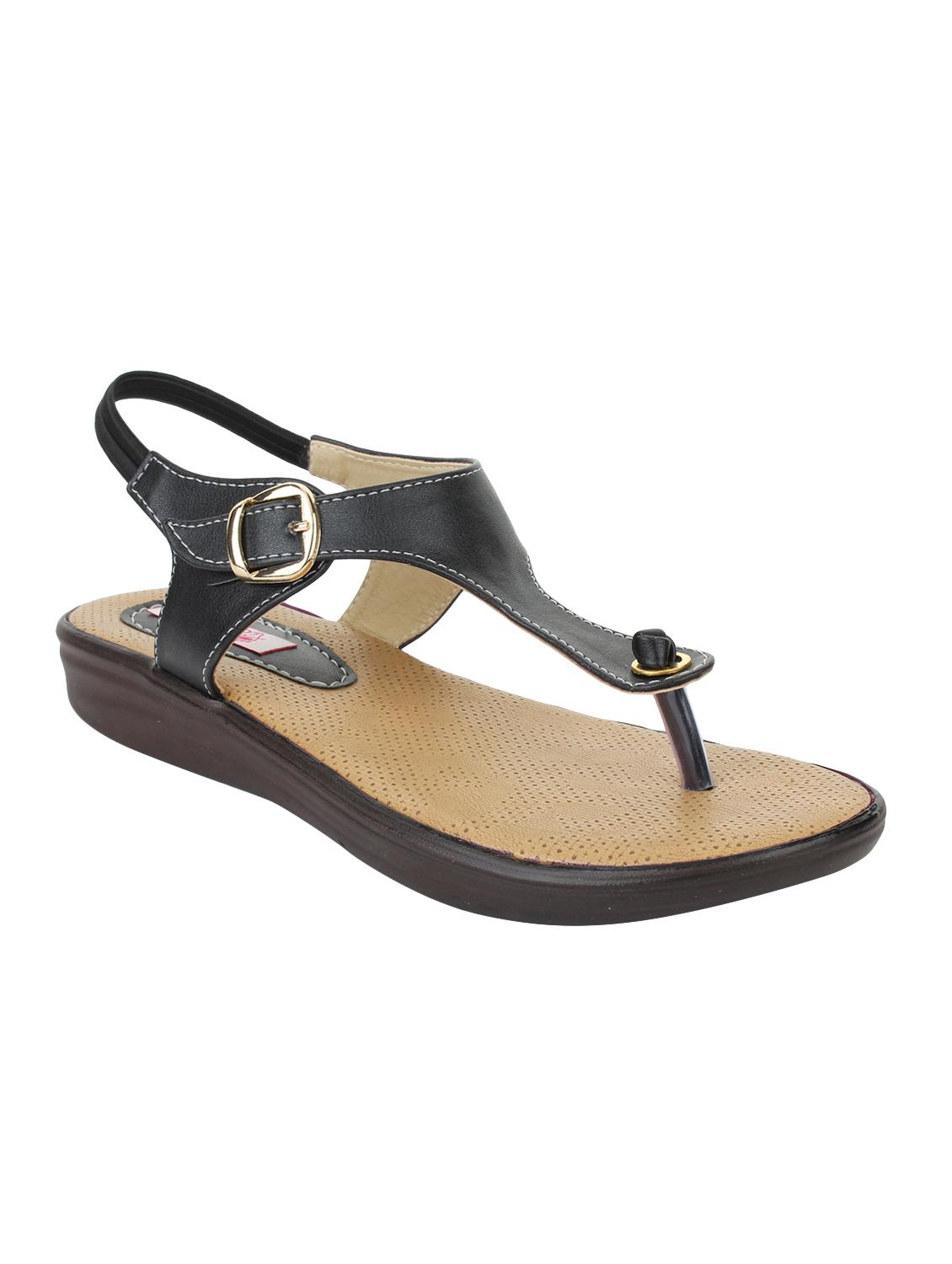 black back strap sandal - 15334425 - Zoom Image - 1