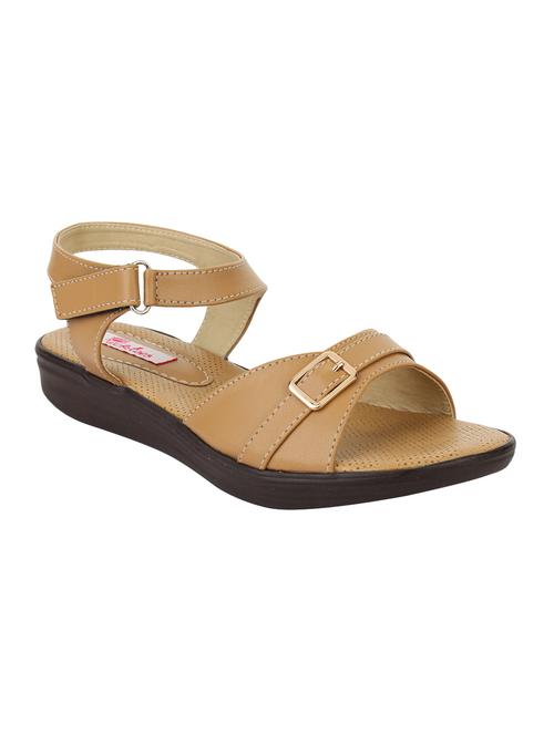 beige ankle strap sandal - 15334429 - Standard Image - 1