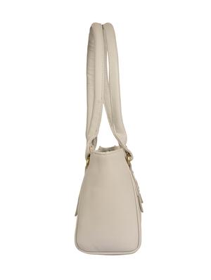 grey leatherette (pu) regular handbag - 15335371 - Standard Image - 4