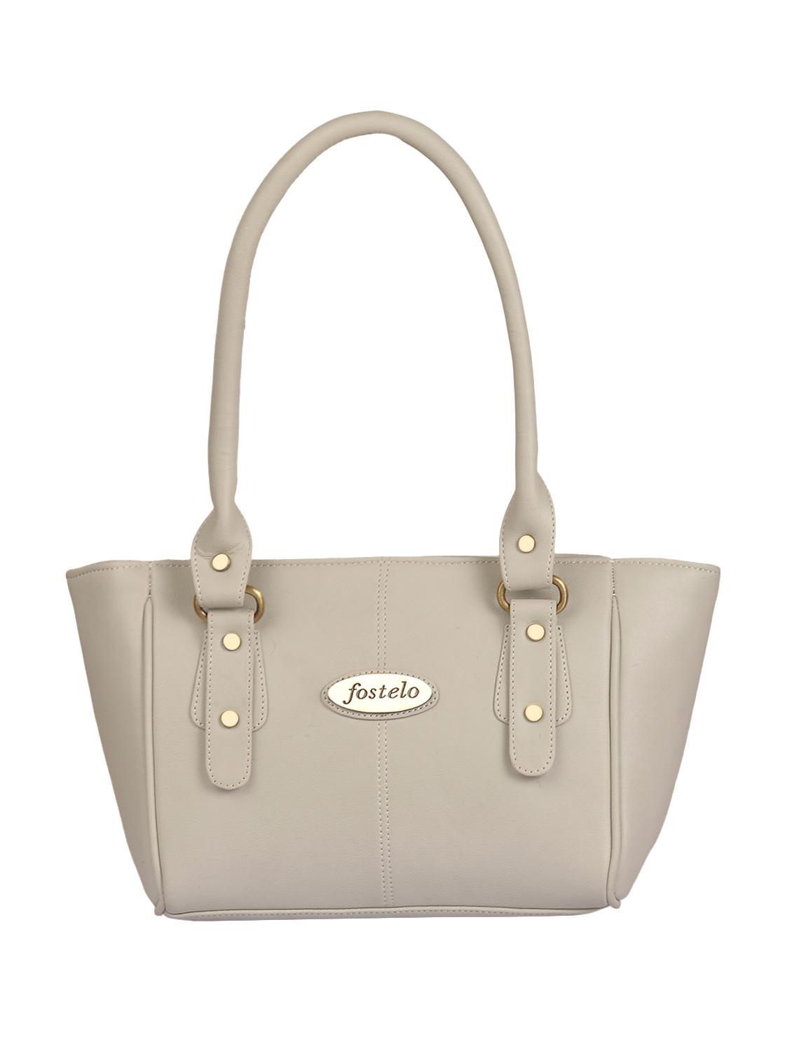 grey leatherette (pu) regular handbag - 15335371 - Zoom Image - 1
