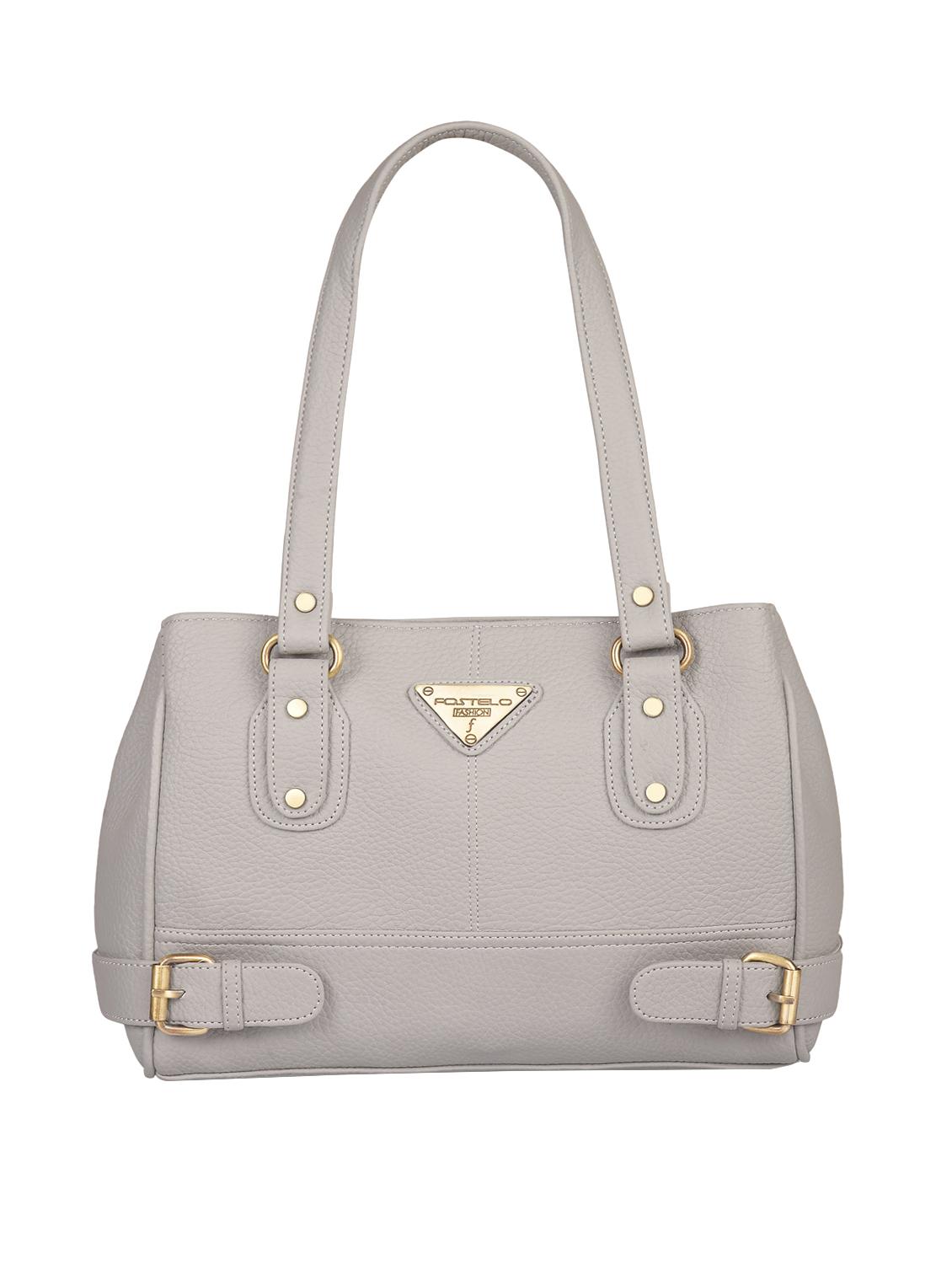 grey leatherette (pu) regular handbag - 15335384 - Zoom Image - 1