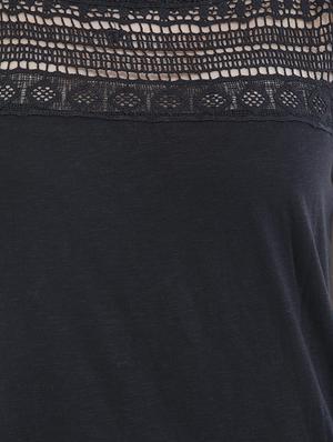 lace trim sleeveless top - 15335585 - Standard Image - 4