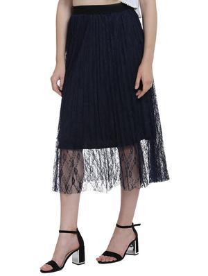 mid rise overlay midi skirt - 15335996 - Standard Image - 2