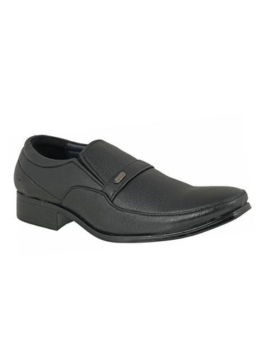 black Faux Leather slip ons - 15336133 - Very Small Image - 1