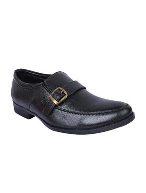 black Faux Leather slip ons - 15336138 - Standard Image - 1
