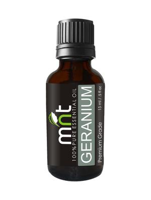 mnt geranium essential oil (15ml) 100% pure natural & undiluted for radiant skin & relieving acne - 15336398 - Standard Image - 2