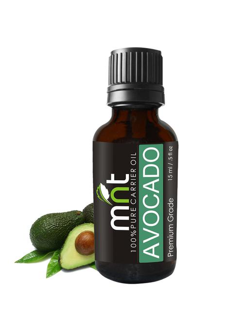 mnt avocado cold pressed carrier oil (15ml) 100% pure natural & therapeutic grade & aromatherapy for hair, face & skin - 15336420 - Standard Image - 1
