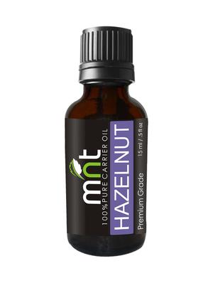 mnt hazelnut cold pressed carrier oil (15ml) 100% pure natural & undiluted for aromatherapy, skin, body and face - 15336425 - Standard Image - 2