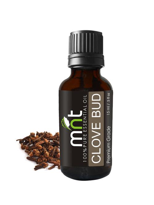 mnt clove bud essential oil (15ml) 100% pure natural & undiluted ,therapeutic grade for teeth,hair and skin - 15336434 - Standard Image - 1