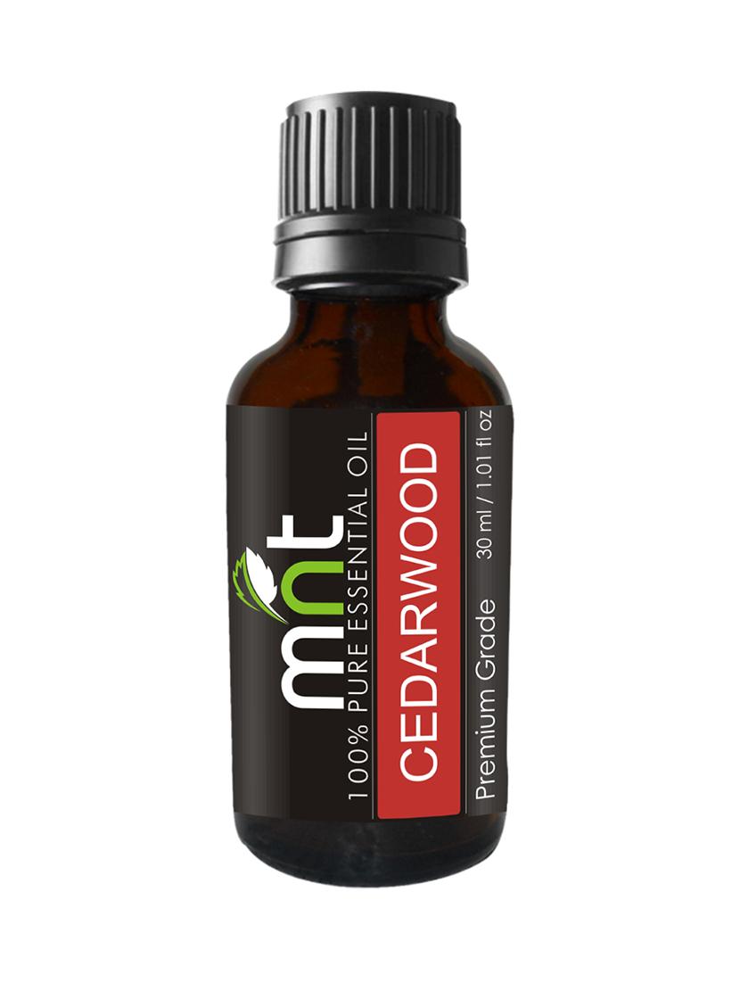 mnt cedarwood essential oil (30ml) 100% pure natural & therapeutic grade undiluted for hair, skin, aroma - 15336438 - Zoom Image - 2