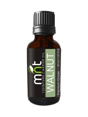 mnt walnut cold pressed carrier oil (30ml) 100% pure natural & therapeutic grade & aromatherapy for hair care and skin care - 15336484 - Standard Image - 2