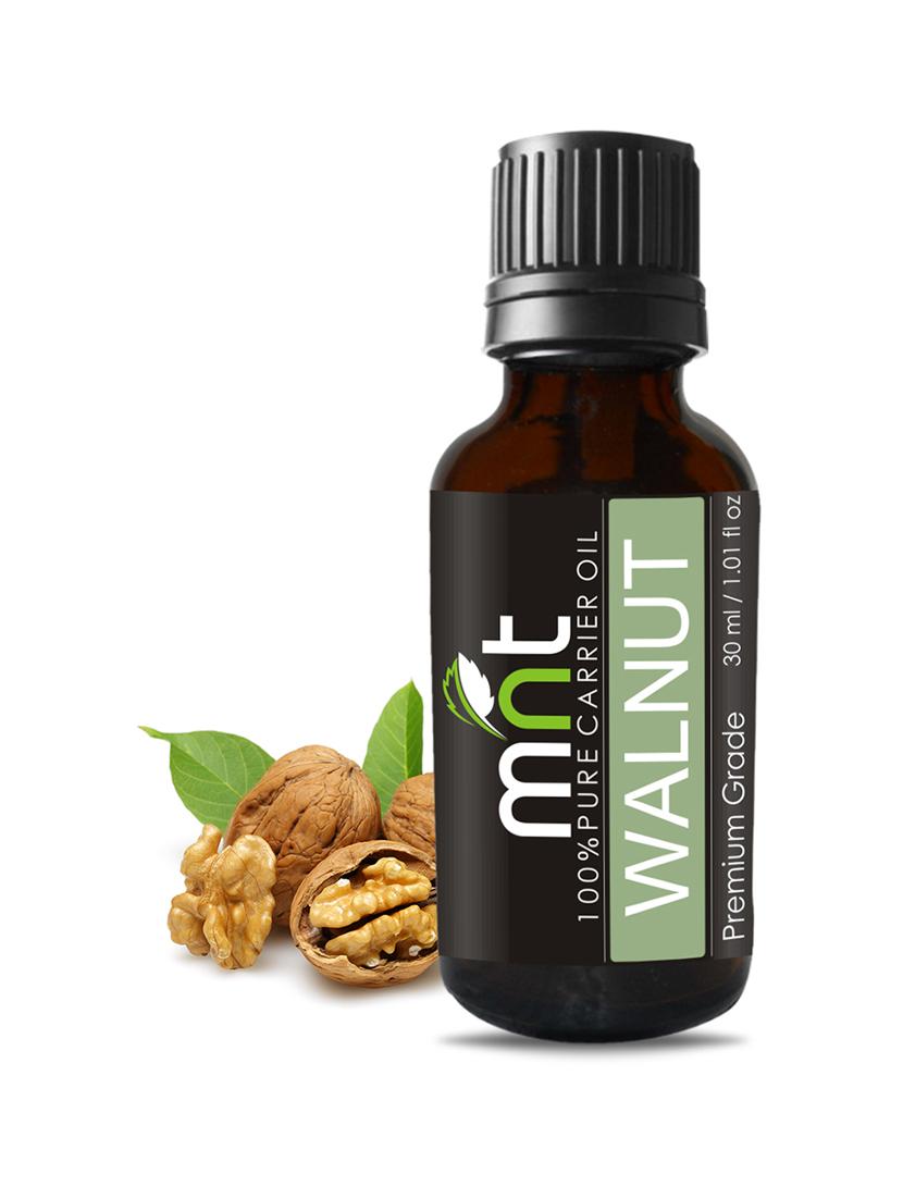 mnt walnut cold pressed carrier oil (30ml) 100% pure natural & therapeutic grade & aromatherapy for hair care and skin care - 15336484 - Zoom Image - 1