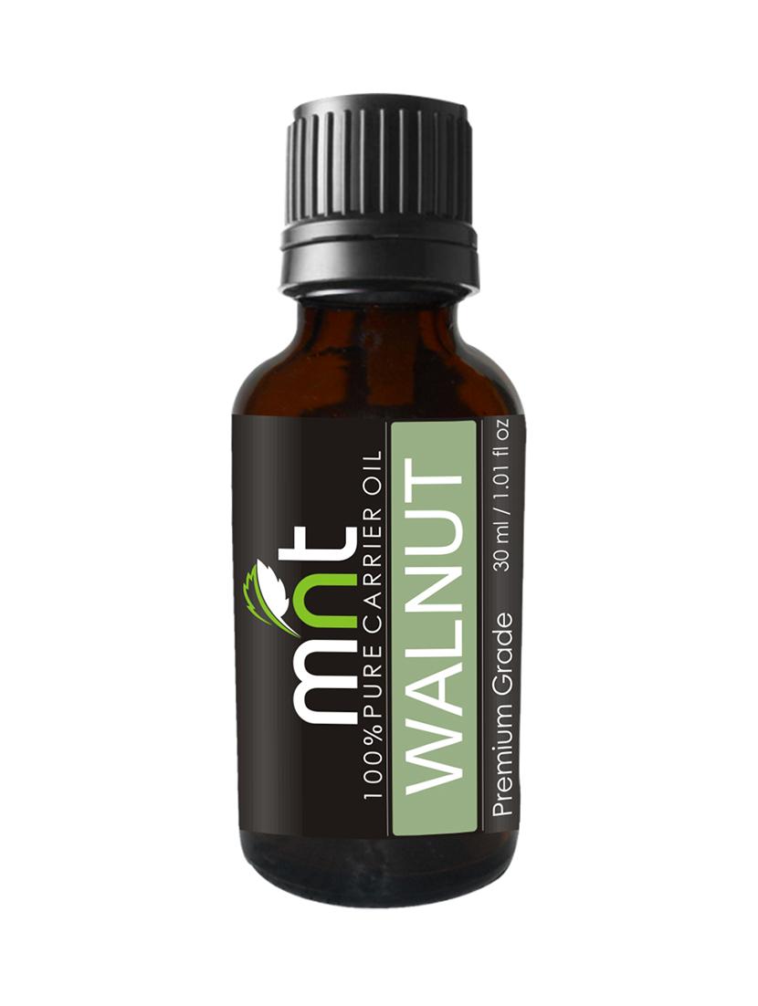 mnt walnut cold pressed carrier oil (30ml) 100% pure natural & therapeutic grade & aromatherapy for hair care and skin care - 15336484 - Zoom Image - 2