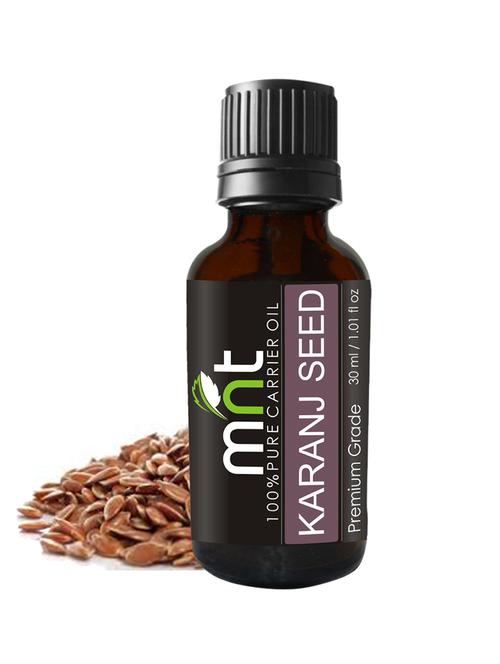 mnt karanj seed cold pressed carrier oil (30ml) - pure natural therapeutic grade oil for skin care & hair care - 15336504 - Standard Image - 1